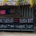 Against Mining Banner in Bangka Island