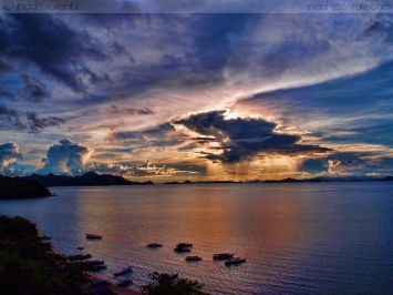 Sunset from Labuan Bajo