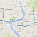 Rome Night Walk Route